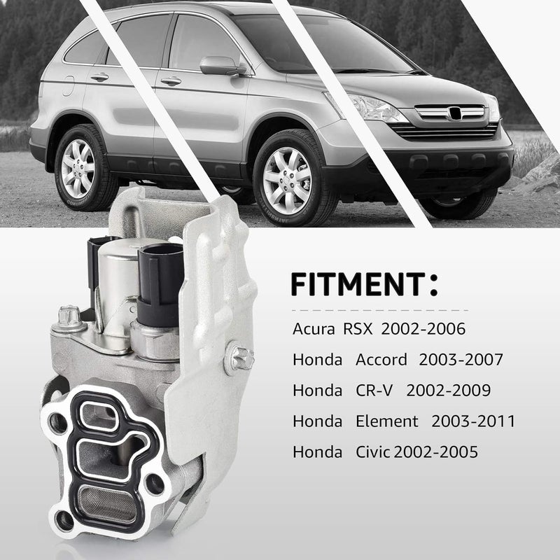 FAERSI 15810-RAA-A03 15810-PRB-A03 15810-RAA-A01 VTEC Solenoid Spool Valve Replacment for 1998-2011 Honda Accord, CR-V, Element, Civic Si, Acura RSX 2.4L 2.0L - Image 5